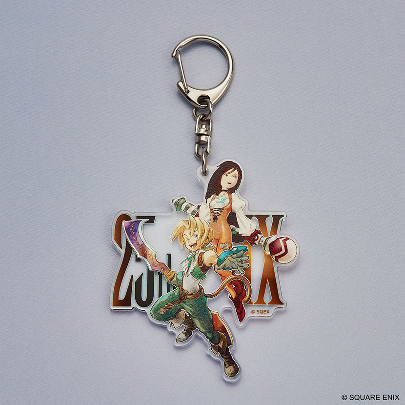 FFIX』25周年記念イラストのアクリルキーホルダーが予約受付中
