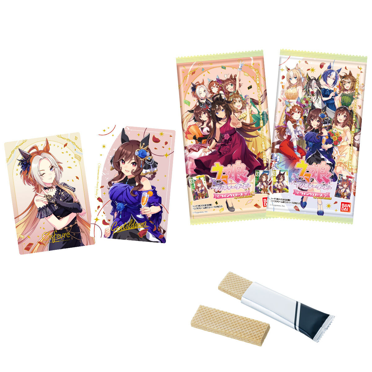 ウマ娘』ツインウエハース2025年特別弾がいよいよ発売！ドレス