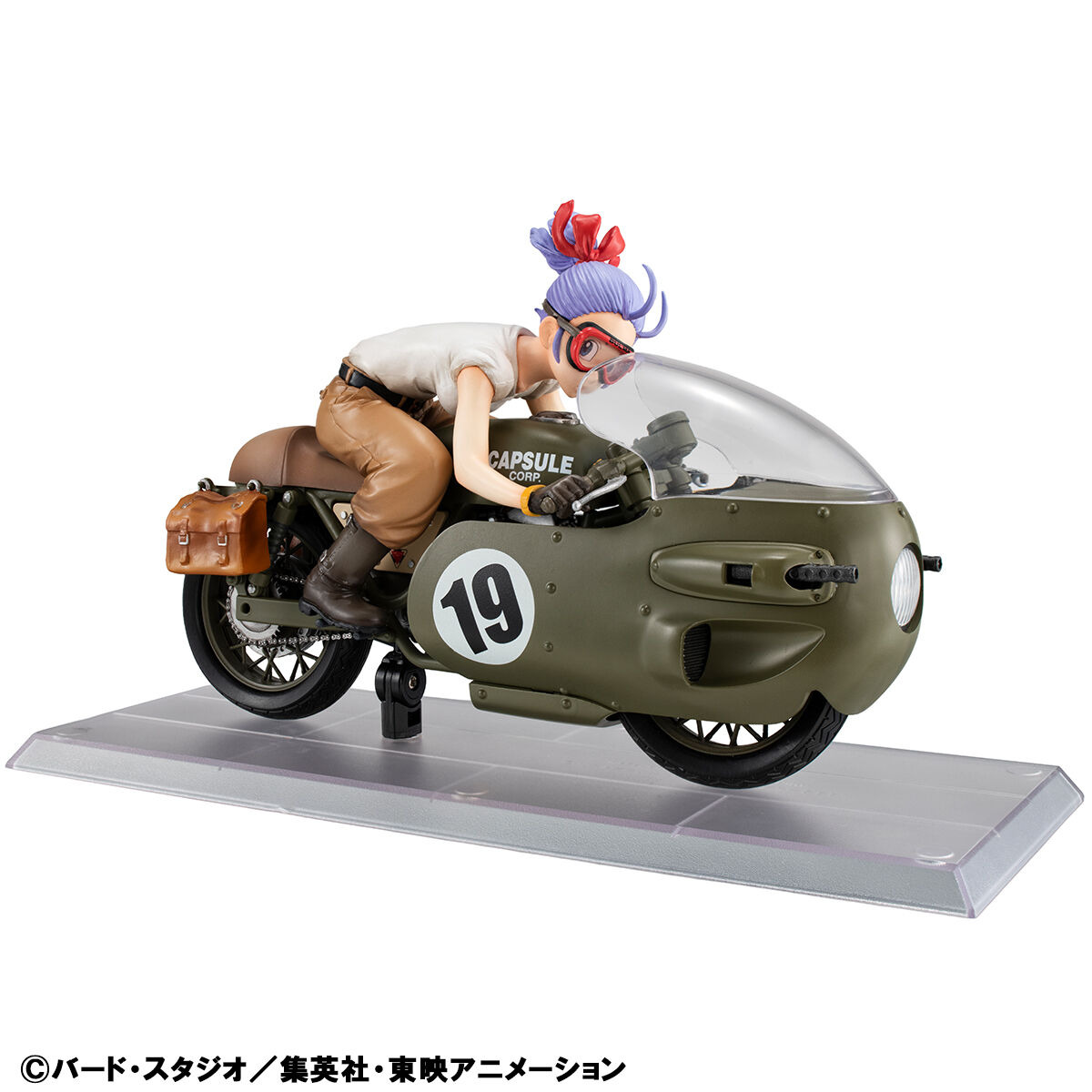 ドラゴンボールZ」より「ブルマとバイク」の扉絵モチーフ