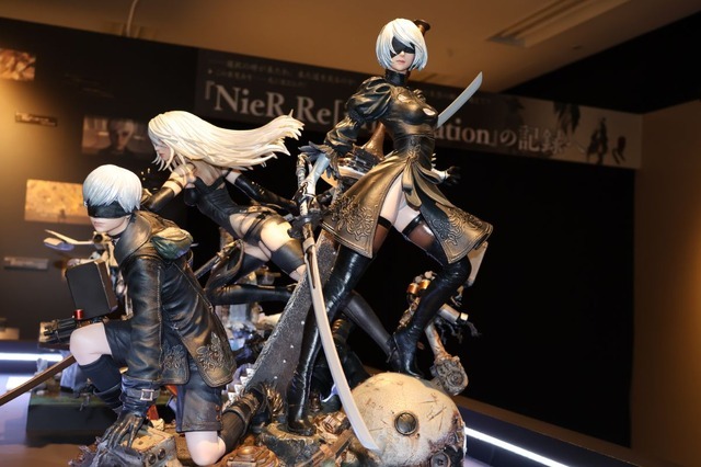 NieR 15th 消セナイ記録 アクリルブロック KV 未開封 12点 NieR 15th Anniversary EXHIBITION 消セナイ記録」 展覧会の会場MAP