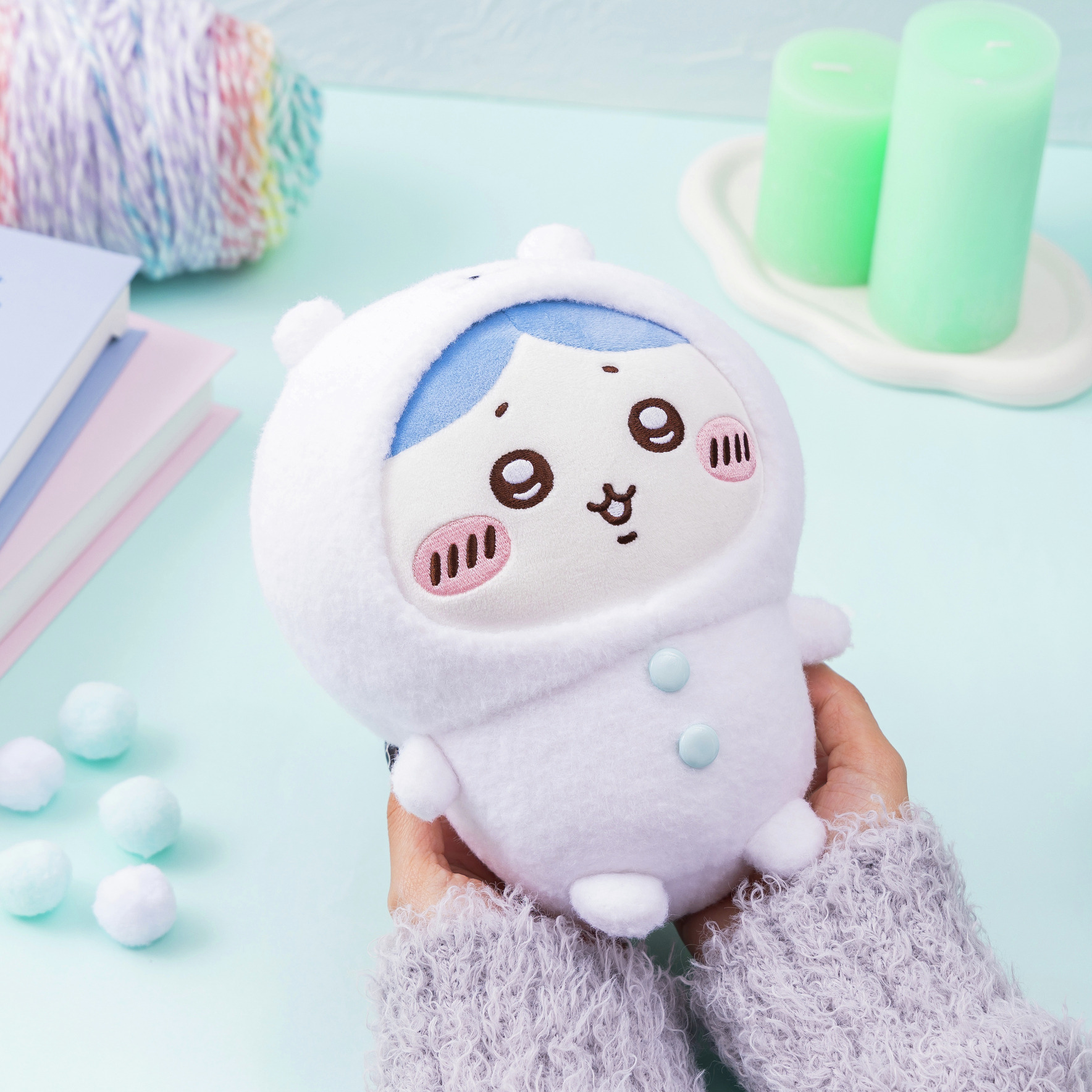 くま”をかぶった「ちいかわ」たち！「ナガノのくま」新商品とともに