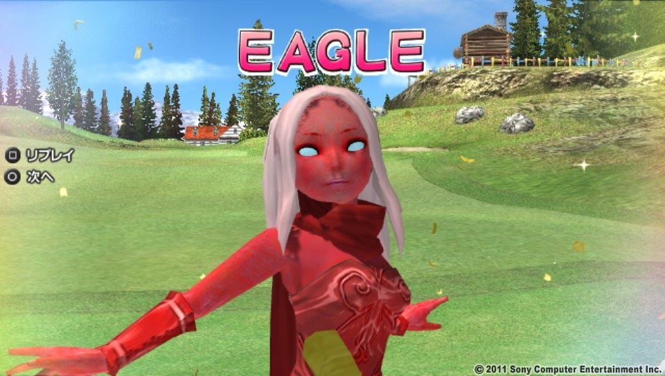 みんなのGOLF 6』DLCコンテンツに『GRAVITY DAZE』のグラビティ