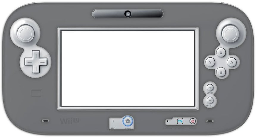 (未使用･未開封品)　任天堂公式ライセンス商品 TPUやわ硬カバー for Wii U GamePad クリアブラック [ 背面保護タイプ ] 60wa65s 329088.jpg?zoom=spacing