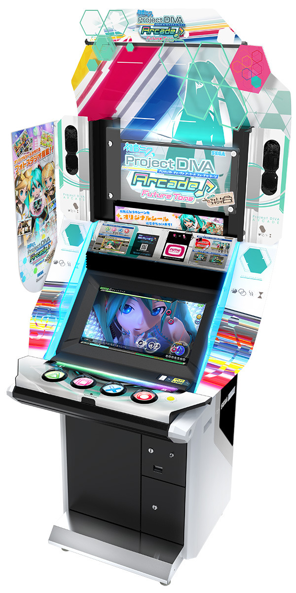 シールプリント機能付きAC『初音ミク Project DIVA Arcade