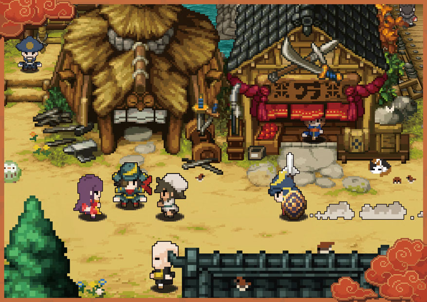 家臣を盾にするRPG『クラシックダンジョン 戦国』物語や「築城