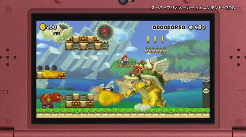 3DS版『スーパーマリオメーカー』の特徴って? その魅力に迫る紹介映像