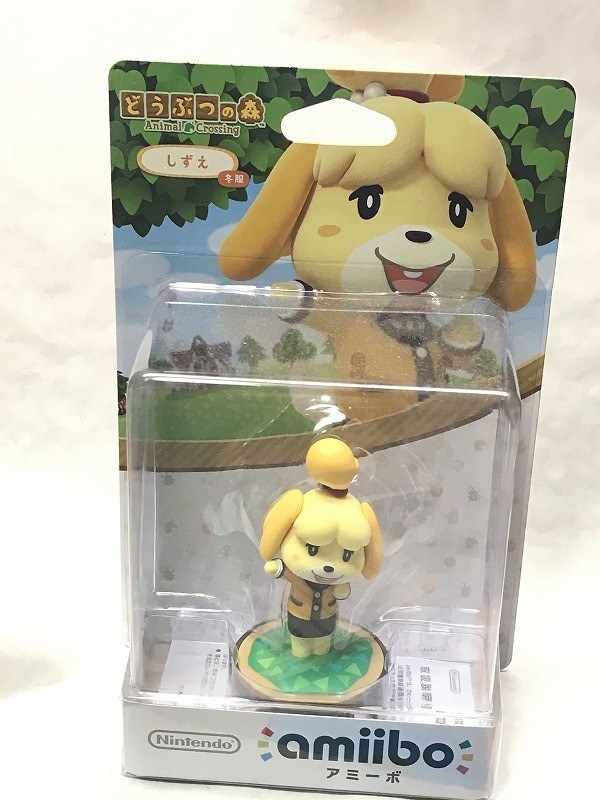 amiibo しずえ【冬服】(どうぶつの森シリーズ) 7体セット 冬服の素材感も再現されたフィギュア！amiibo「しずえ(冬服