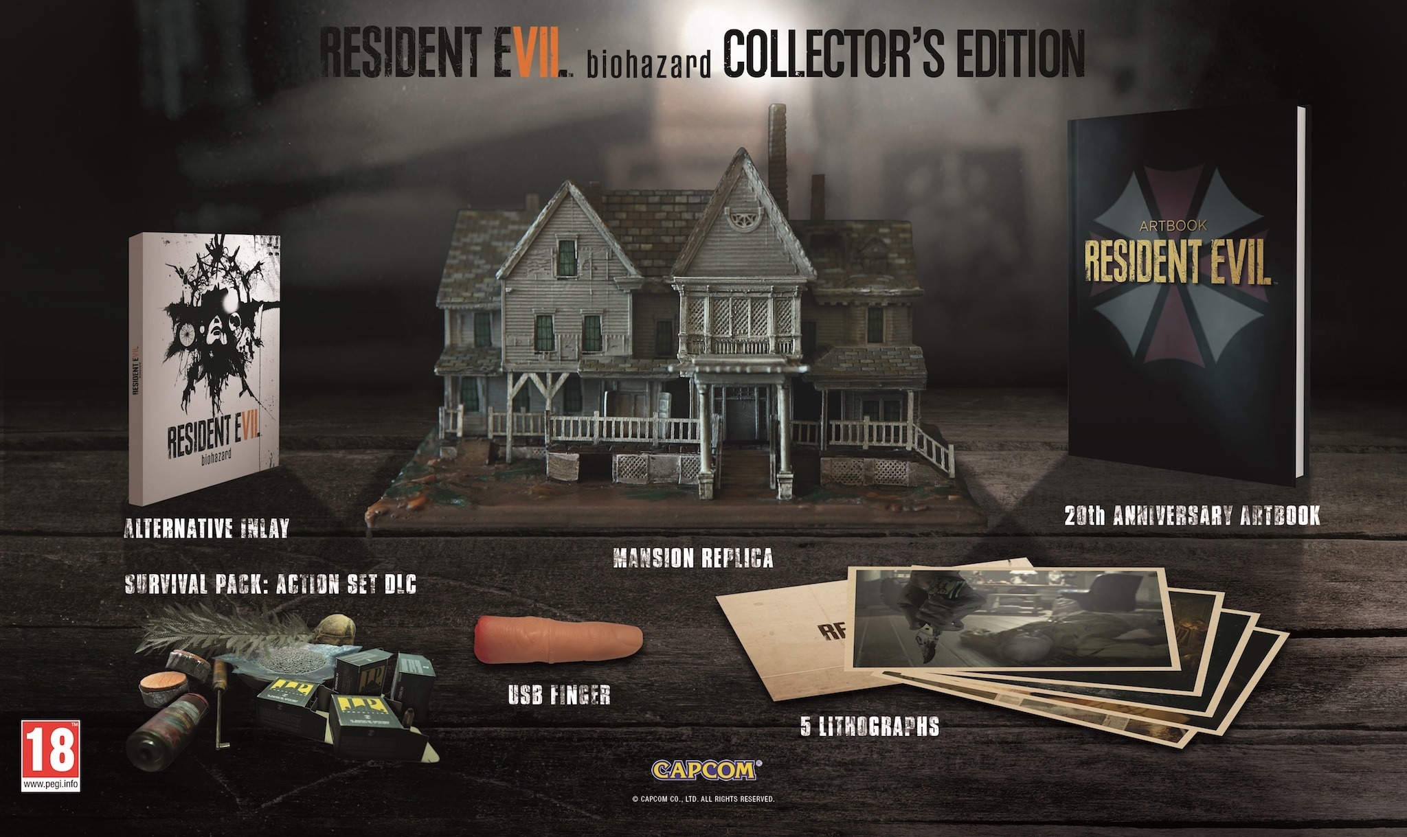 residentevil7バイオハザード ベイカー邸オルゴールレア バイオハザード7』欧州限定版は「ベイカー邸レプリカ」や特製