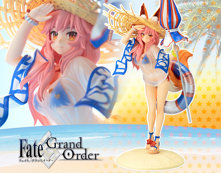コトブキヤ　ランサー　玉藻の前　水着フィギュア　 Fate/GrandOrder Fate/Grand Order ランサー/玉藻の前 1/7 完成品フィギュア