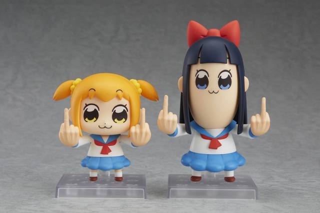 ポプテピピック」ポプ子＆ピピ美のねんどろいどが再販決定