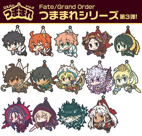 FGO』つままれシリーズ第3弾が発売決定、「Dr.ロマン」や「ぐだ