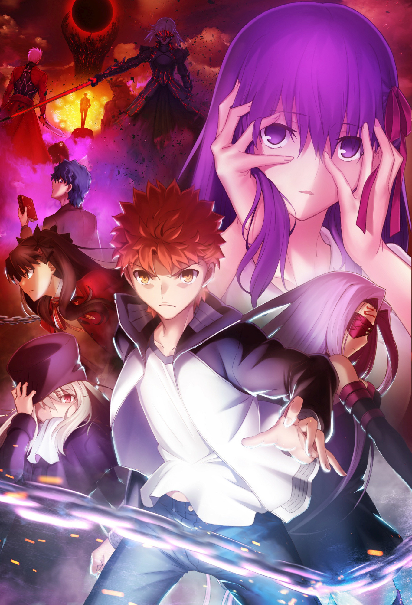 『Fate/stay night REMASTERED』キービジュアル 複製画 公式】「Fate/stay night REMASTERED」 on X: 