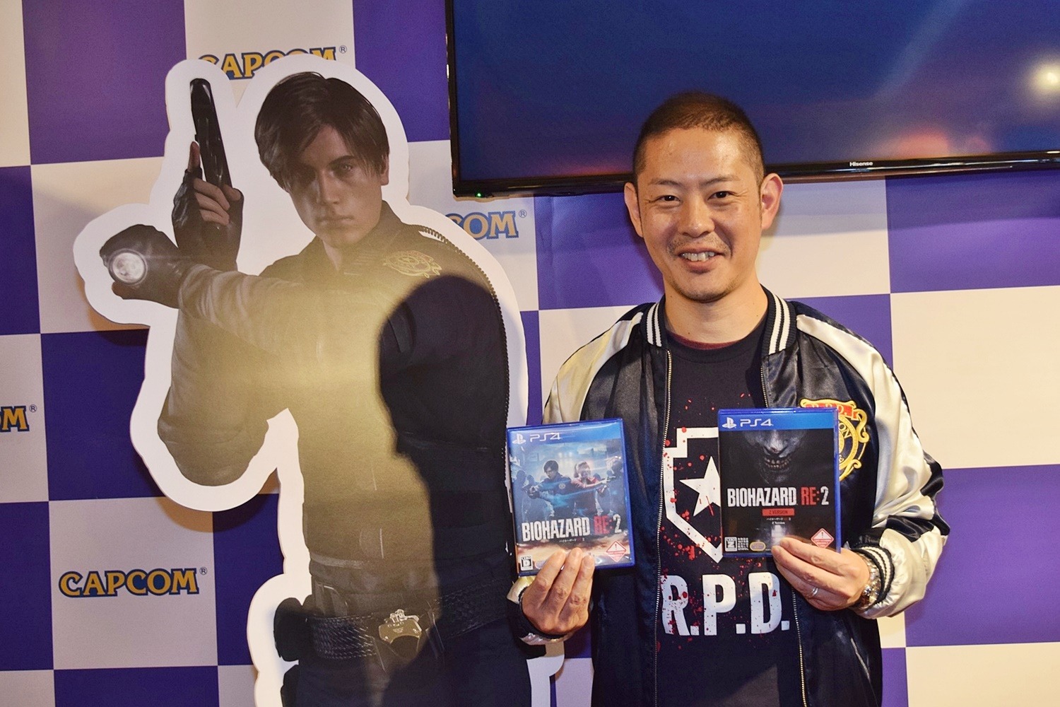 バイオハザード2 等身大パネル