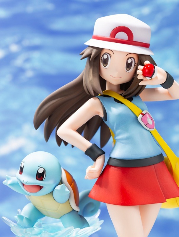 リーフ＆ゼニガメフィギュアありがひとし氏イラスト色紙 初回