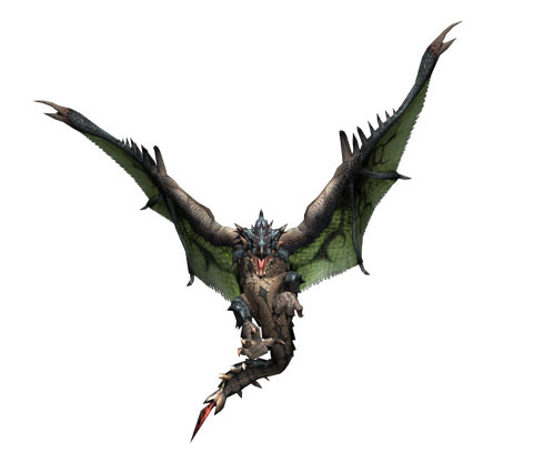 Wii『モンスターハンターG』リオレウス亜種＆リオレイア亜種を