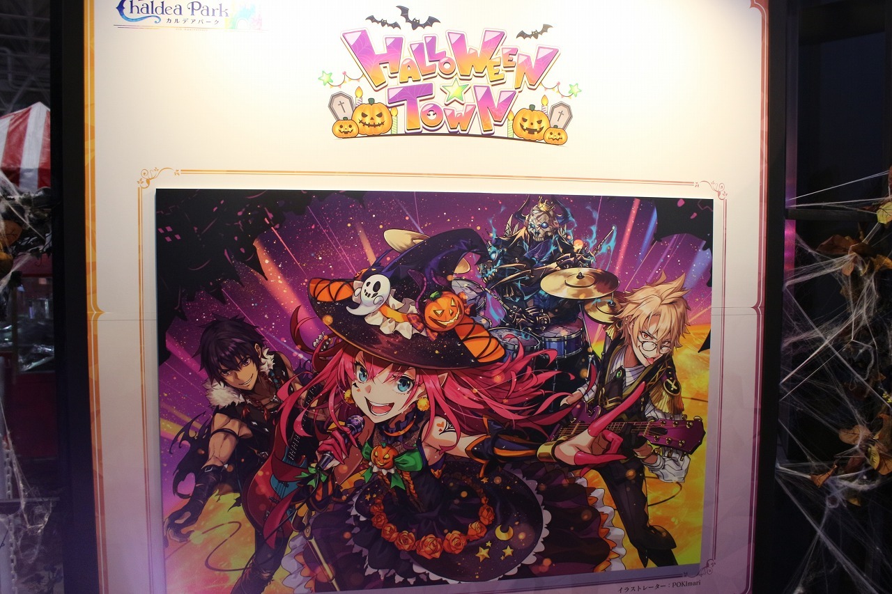 FGOフェス 画像3点 オリエンタルバザールワゴン（カード/ポートレイト/缶バッジ販売
