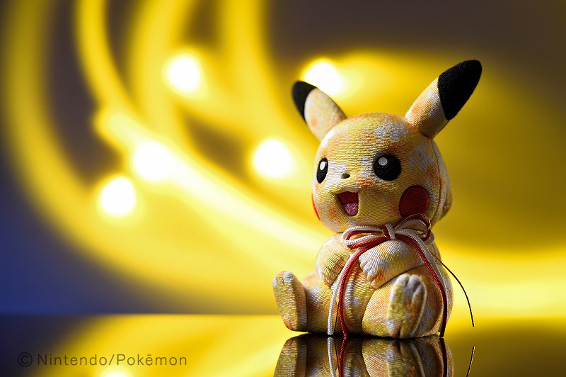 江戸木目込み人形 ピカチュウ　ポケモン ポケットモンスター ピカチュウ真多呂人形 伝統工芸にピカチュウが登場 可愛く仕上がりました | 株式会社真