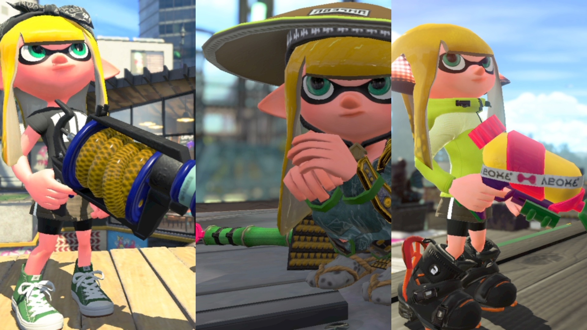 kemushi スプラ2+sd Cardboard DIY Splatoon2 Kensa Splattershot & Suction Bomb