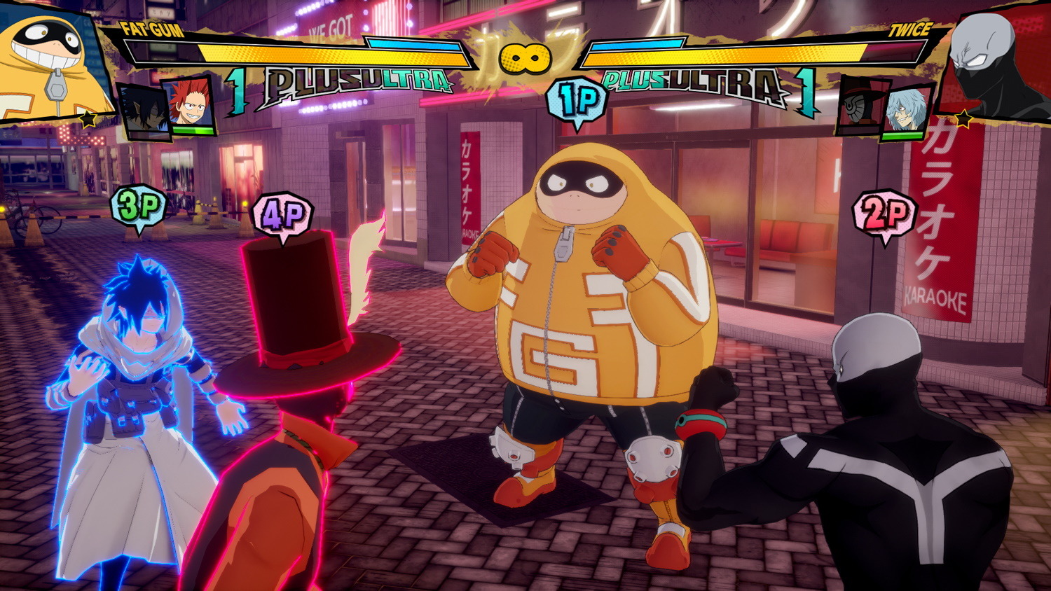 僕のヒーローアカデミア One's Justice2』ファットガム、Mr.コン