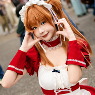 【コスプレ】抜群のスタイルとツンデレな表情がたまらない！「エヴァ」アスカのメイド姿が最高に似合うマレーシア美女【写真9枚】