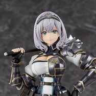 ホロライブ・白銀ノエルがフル可動プラモ化！素敵な笑顔パーツ、牛丼や団員さんなどオプションで様々なシチュエーションを表現