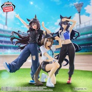 『ウマ娘』シュヴァルグラン、ヴィルシーナ、ヴィブロスが「BoC’z」の姿で立体化!3人一緒に飾りたいプライズフィギュアが可愛い