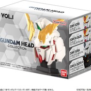 「ガンダム」ハイディティールな造形の「ヘッドフィギュア」がカッコイイ！ユニコーン、ストフリ系の全8種で、シークレットは発光ギミック付き