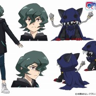 桂レイ、ハックモン(c)本郷あきよし・アプモンプロジェクト・テレビ東京