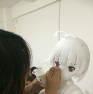 「甲鉄城のカバネリ」無名が等身大立像化 キャスト出演の完成記念イベントも