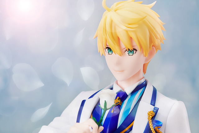 『FGO』“ホワイトローズ”姿のアーサー・ペンドラゴン〔プロトタイプ〕が立体化! タキシードな騎士王が貴方の手元に 画像