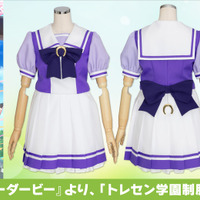 ウマ娘』公式監修の「トレセン学園」夏制服がとってもリアル！蹄鉄型の ...