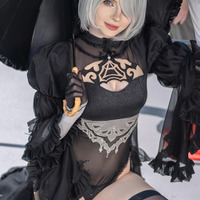 2B『NieR:Automata』／ソフィー（X：@PeachMilky_Cos）