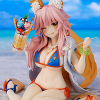 ウィンクする表情や佇まいが愛らしい！『FGO』より水着姿の「玉藻の前」がフィギュア化―最終再臨を常夏感たっぷりに再現