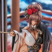 褐色肌にムチムチ太ももの破壊力！『勝利の女神：NIKKE』より「ノワール」が着物姿で立体化【予約締切間近】