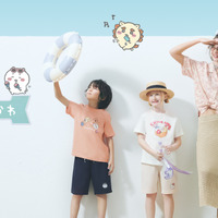 「ジーユー」×「ちいかわ」コラボ第4弾のテーマは”夏休み”！音楽にあわせてノリノリのシーンが描かれたTシャツやポーチなど展開