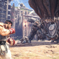 『モンハンワイルズ』5月末アプデのコラボ先は『スト６』説濃厚！アイルー手形の豪快ペイントで堂々匂わせ