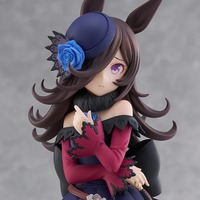 恥じらうような表情に胸キュン…『ウマ娘』ライスシャワーが勝負服「ローゼスドリーム」姿で立体化