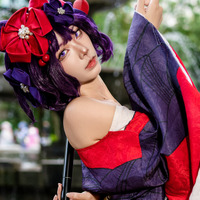 葛飾北斎『Fate/Grand Order』／四巫日モミ（X：@momihi__44、Instagram：momihi__444）