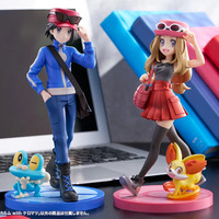 『ポケモンX・Y』並べて飾りたい「セレナ」「カルム」1/8スケールフィギュアが予約受付中！それぞれにフォッコ、ケロマツが付属