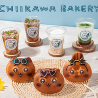 ひやけしちゃった…「ちいかわベーカリー」夏仕様のメニューが期間限定発売！パンになったキャラクターの可愛いノベルティにも注目