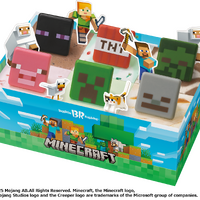 食べ終わると何かが出てくる…？『マインクラフト』がサーティワンに初登場ーキャラピック付のアイスケーキを販売