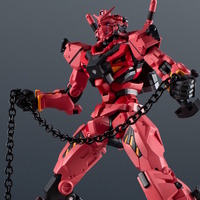 ジークアクスとも並べたい！赤いガンダムが可動フィギュア「UNIVERSE」に出撃―ハンマーは鎖部分を金属パーツで再現