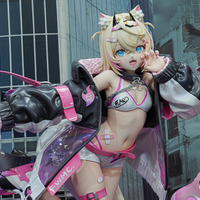 ホロライブ・フワモコやゲーマーズ等身大フィギュアの可愛さが無限大！「ミクxガンダムW」コラボなど「ワンフェス」を電脳アイドルが彩る【WF2025夏】