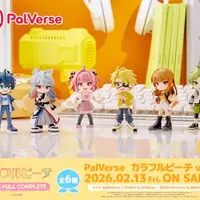「カラフルピーチ」じゃぱぱや、のあ含む全11名をデフォルメフィギュア化！手のひらサイズで可愛い「PalVerse」が予約受付中