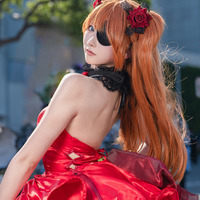 式波・アスカ・ラングレー：WILLE（NIKKEコラボ衣装）／μ(ミュー)（X：@xxmyu_myu）