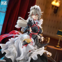 スカートの躍動感やスリットから覗く太ももがセクシー！『ゼンゼロ』よりメイド長「リナ」がフィギュア化