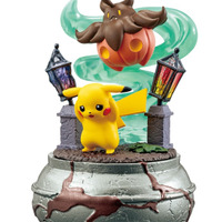 ピカチュウもおびえる…『ポケモン』夜の雰囲気に漂う新作ジオラマフィギュア！ゲンガーやシャンデラなど全6種ラインナップ