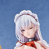 目のやり場がなさすぎる！『アズレン』ベルファストが着せ替え「至福の奉仕」デザインで立体化、弾けた水着がセクシー…