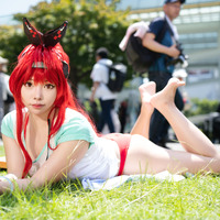 レッドフード（水着ver.）『勝利の女神:NIKKE』／僕プリ（X：@kimimo_purin）