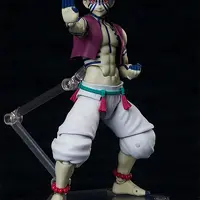 「鬼滅の刃」より「猗窩座」アクションフィギュアが再販！戦闘時に見せる狂気的な“嗤い顔”や、“破壊殺・羅針”プレートなど付属